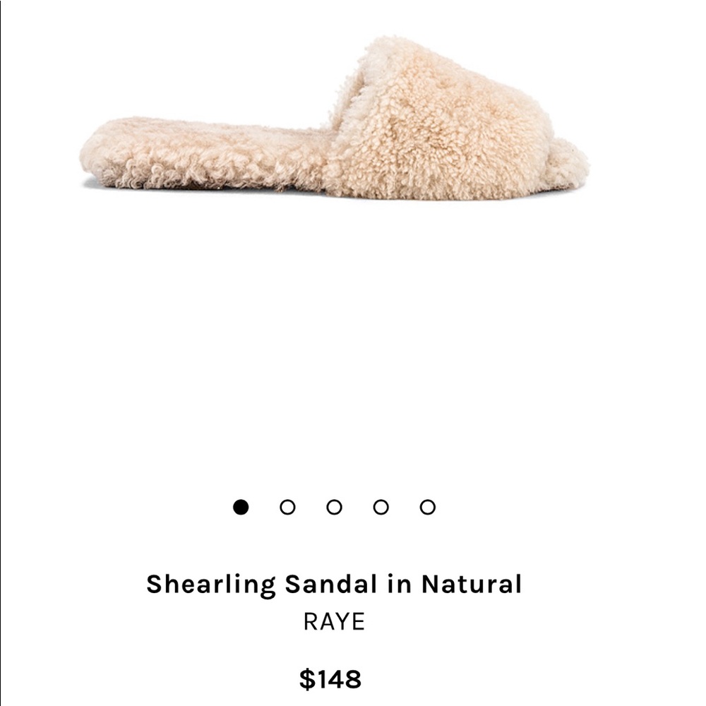 Shearling Sandal — Raye Revolve
